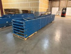 Lot of Approx. (11) 22' x 42" Pallet Racking Uprights