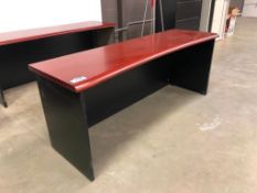 71" x 22" Cherry Desk