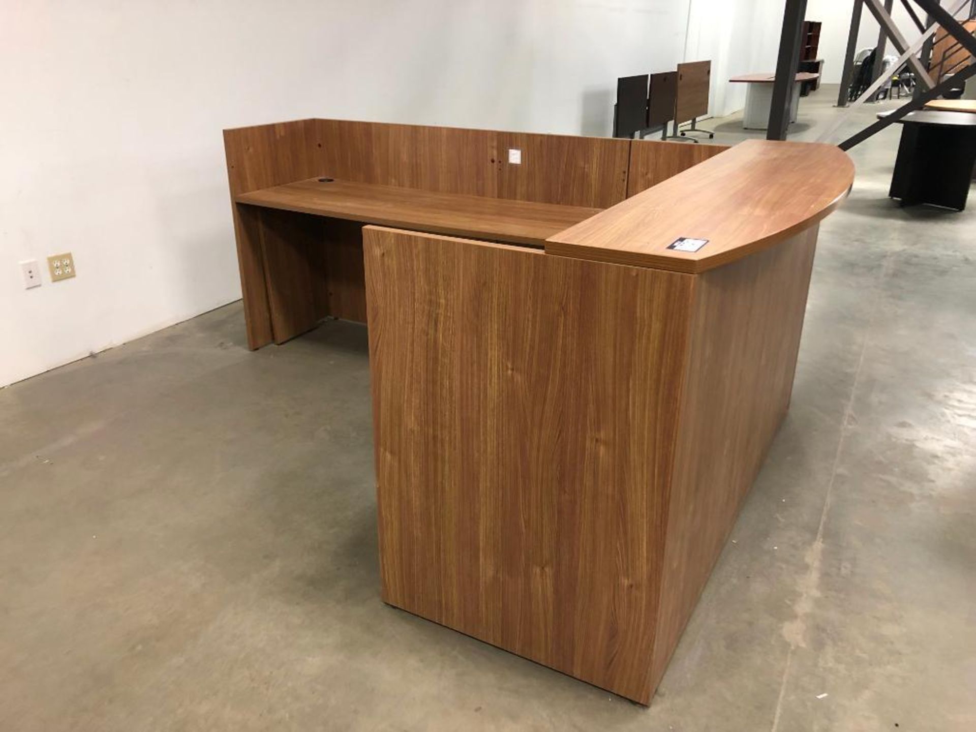 Timeless 71" x 93" Reception Desk - Image 2 of 3