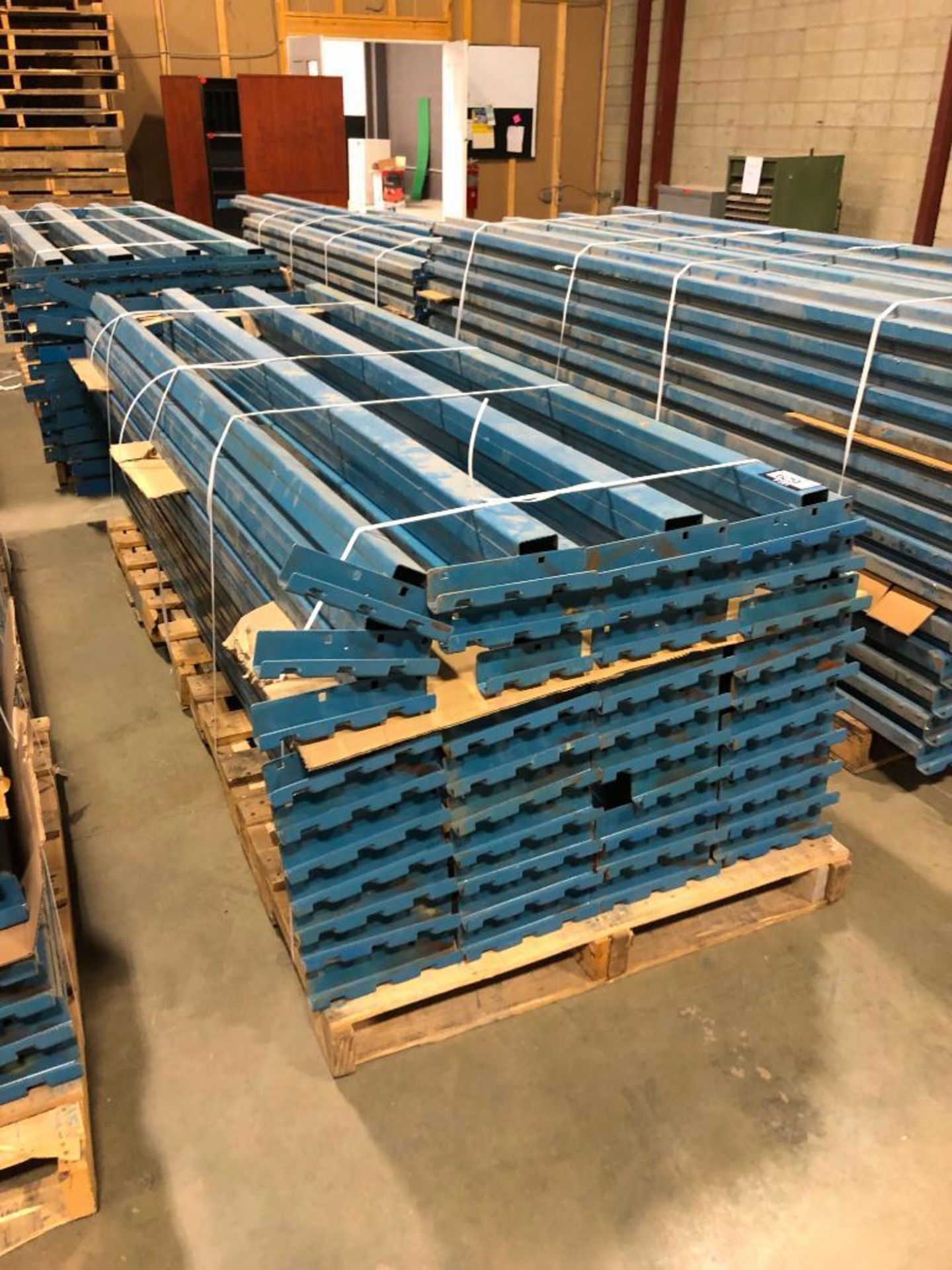 Lot of Approx. (40) 9' Pallet Racking Beams - Image 2 of 3