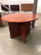 Timeless Walnut 42" Round Meeting Table