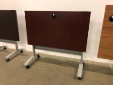 41" Mobile Flip-Top Training Table