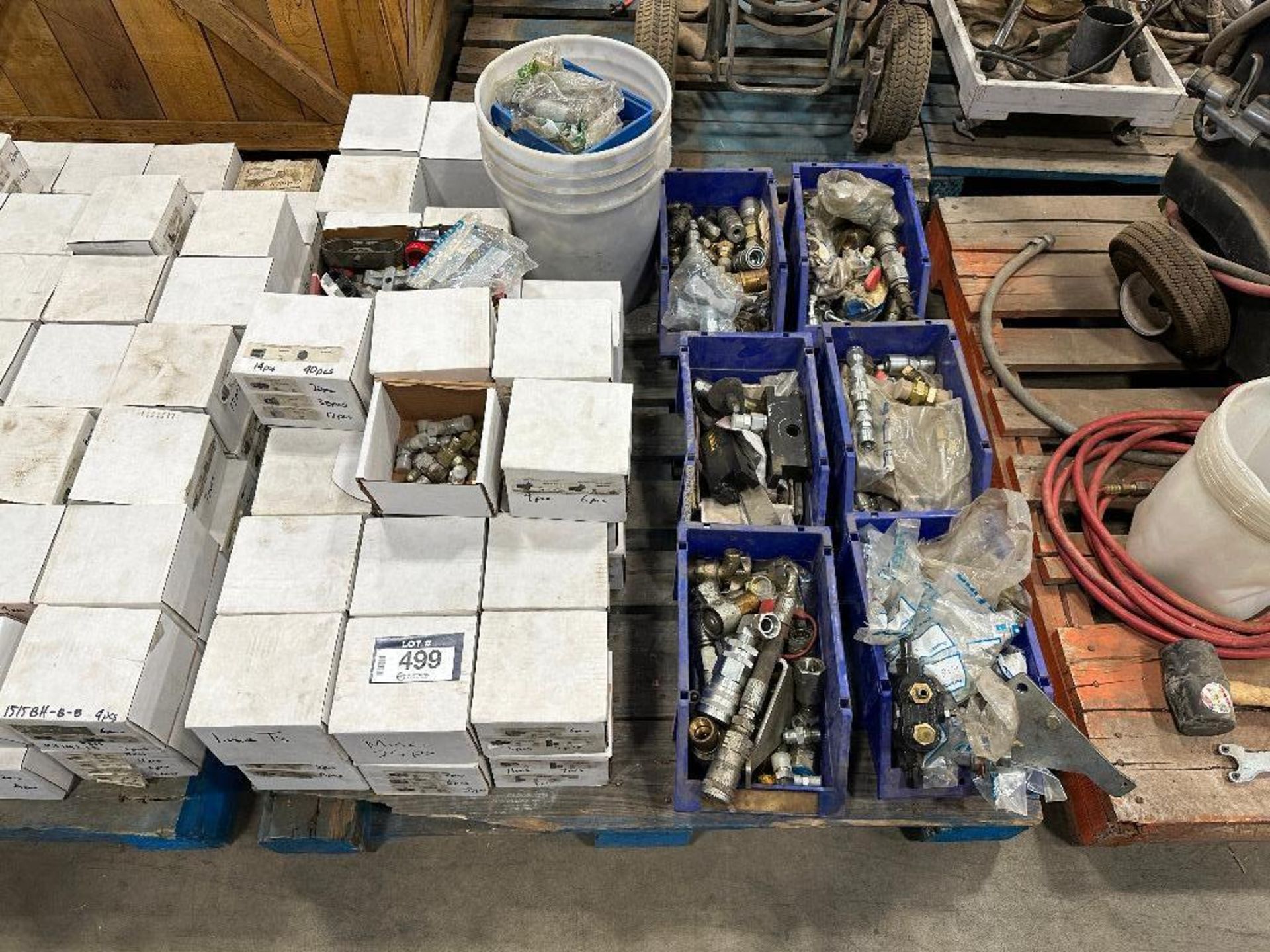 Pallet of Asst. Fittings, etc. - Image 2 of 4