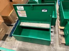 Greenlee Storage Box, 12" X 30" X 16"