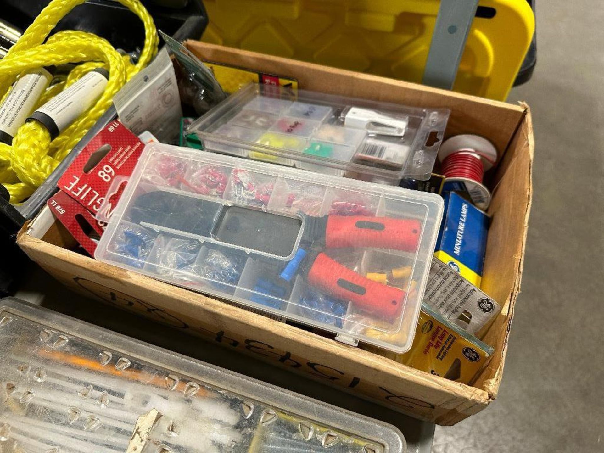 Lot of Asst. Fuses Light Bulbs, Wire, Electrical Connectors, etc. - Image 2 of 3