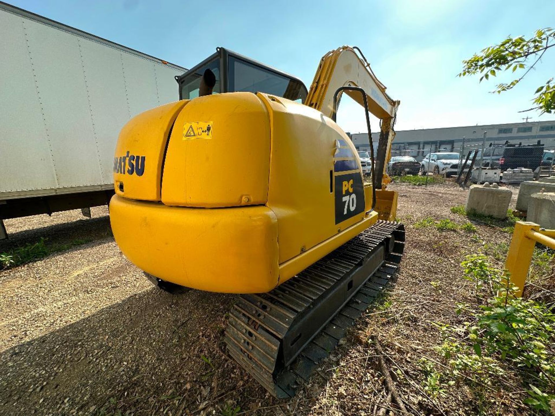 2012 Komatsu PC70-8 Compact Hydraulic Excavator w/ 32“ Dig Bucket, 3,820hrs Showing, VIN: KMTPC238C3 - Image 4 of 13