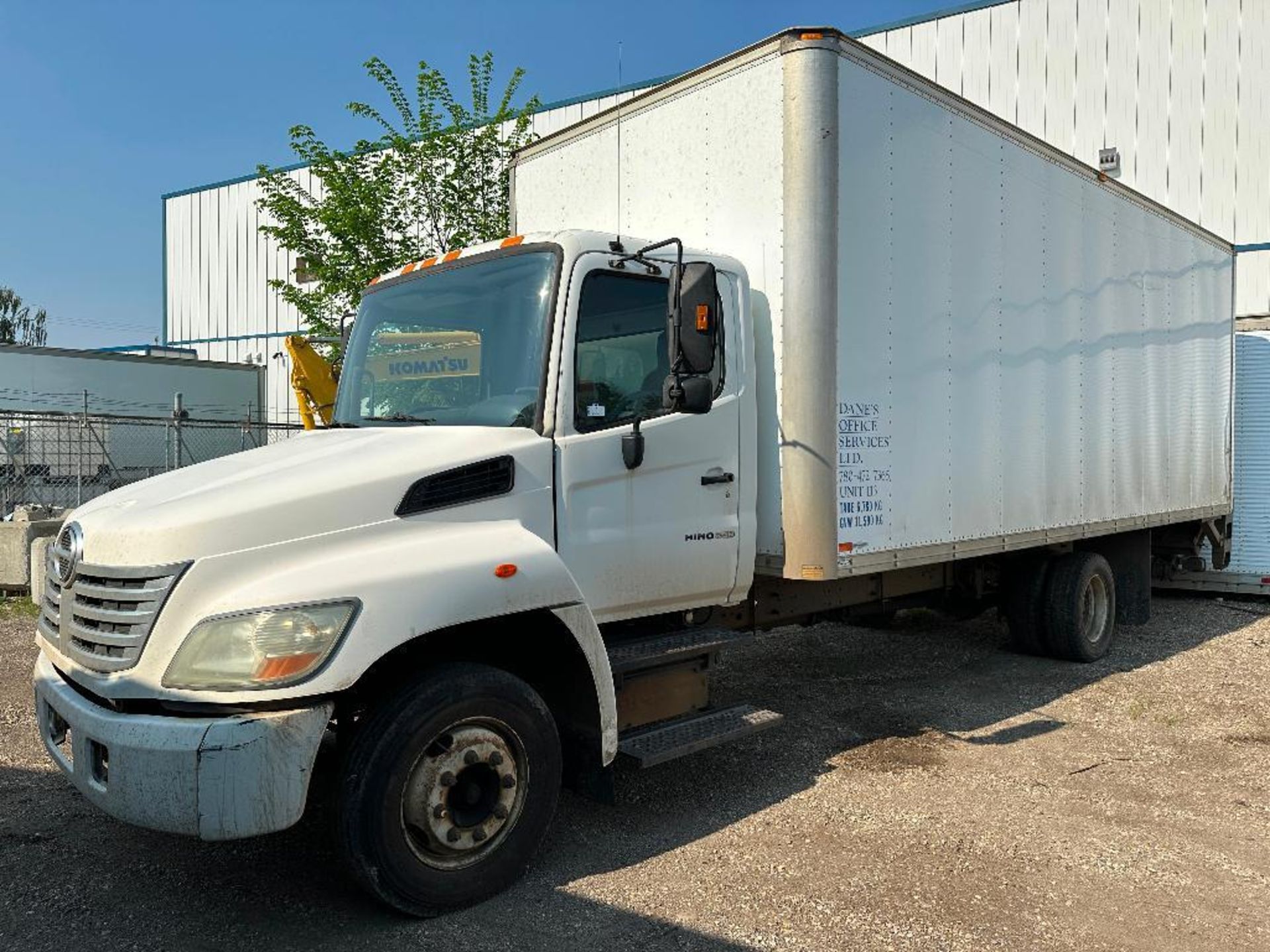 2007 Hino 258 S/A Cube Van, 22’ Box, 219,480km Showing, VIN#: 2AYND8JP573S10609