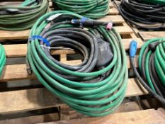 Lot of (2) Asst. TIG Welding Cables, etc.