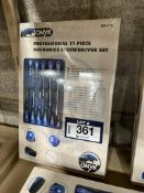 Onyx SD-11K Professional 11-Piece Mechanics Screwdriver Set