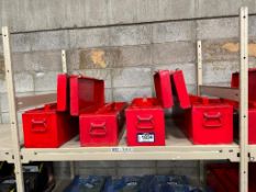 Lot of (4) Asst. Metal Tool Boxes