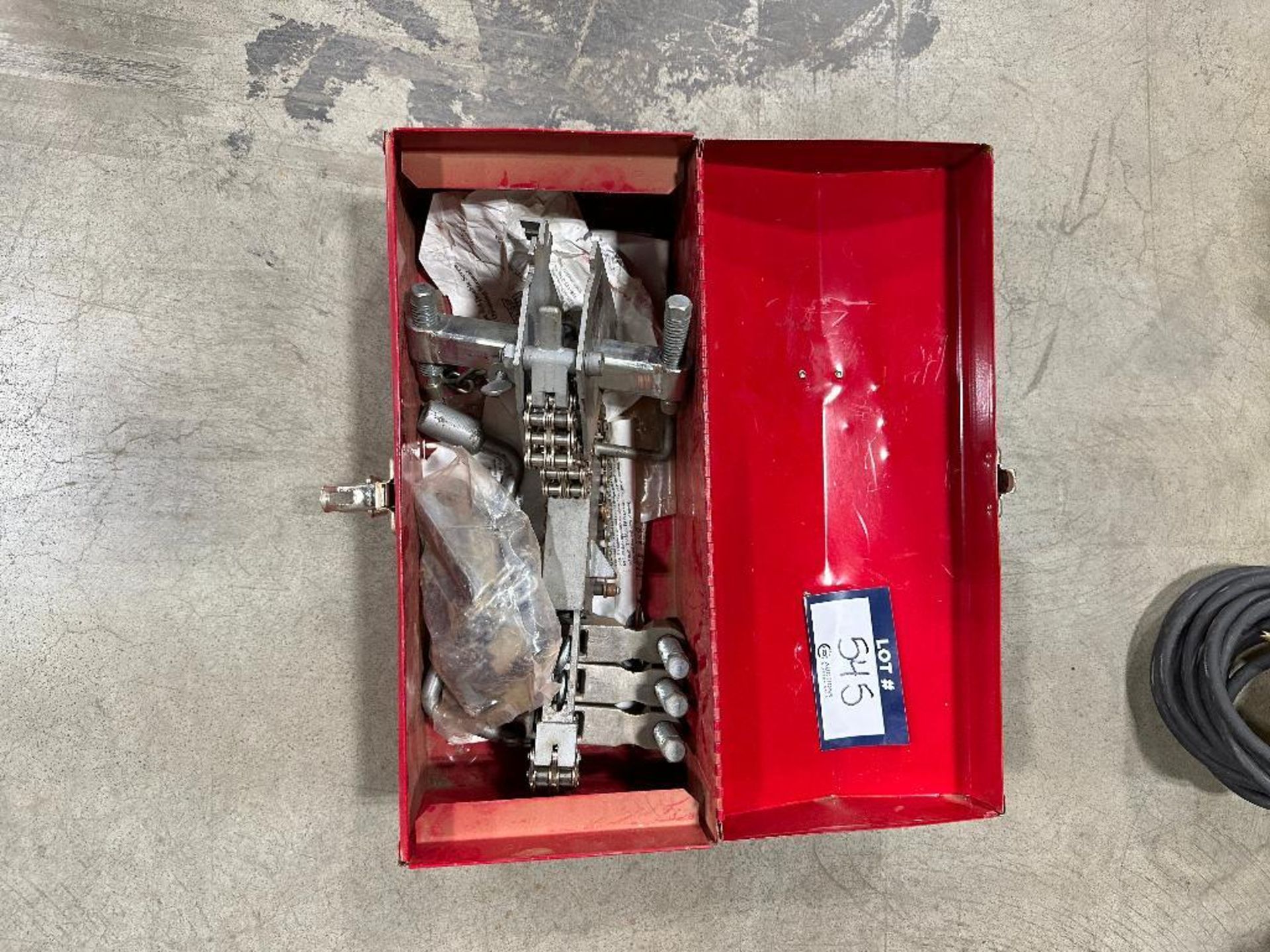 Mathey Dearman Chain Clamp w/ Tool Box - Image 2 of 3