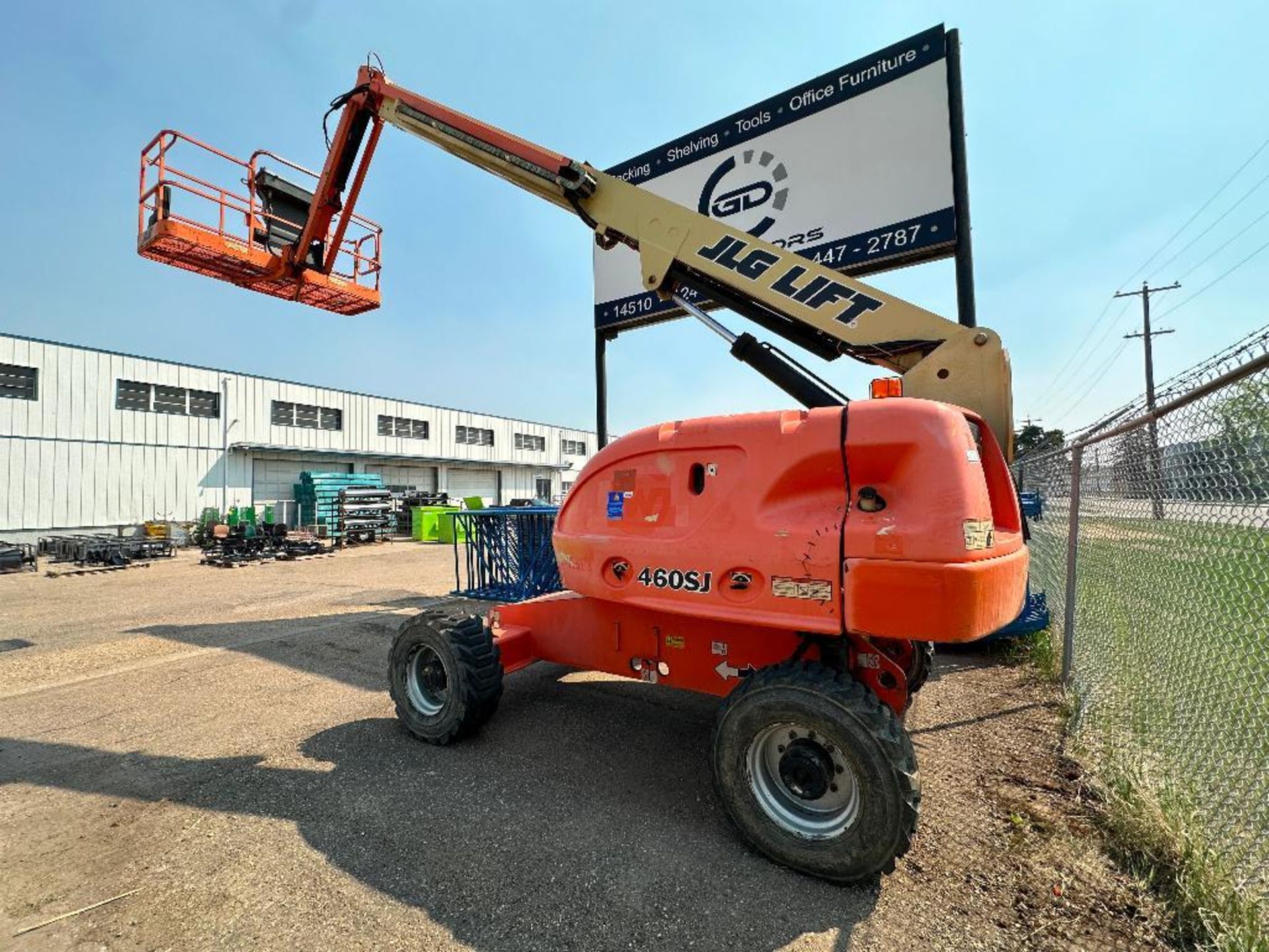 2011 JLG 460SJ Telescopic Boom Lift, 3,975hrs Showing, 48' Max Height, 40.5' Max Reach