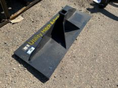 New 2023 Landhonor UHA-16-3000G 2 " Utility Hitch Receiver Skid Steer Attachment