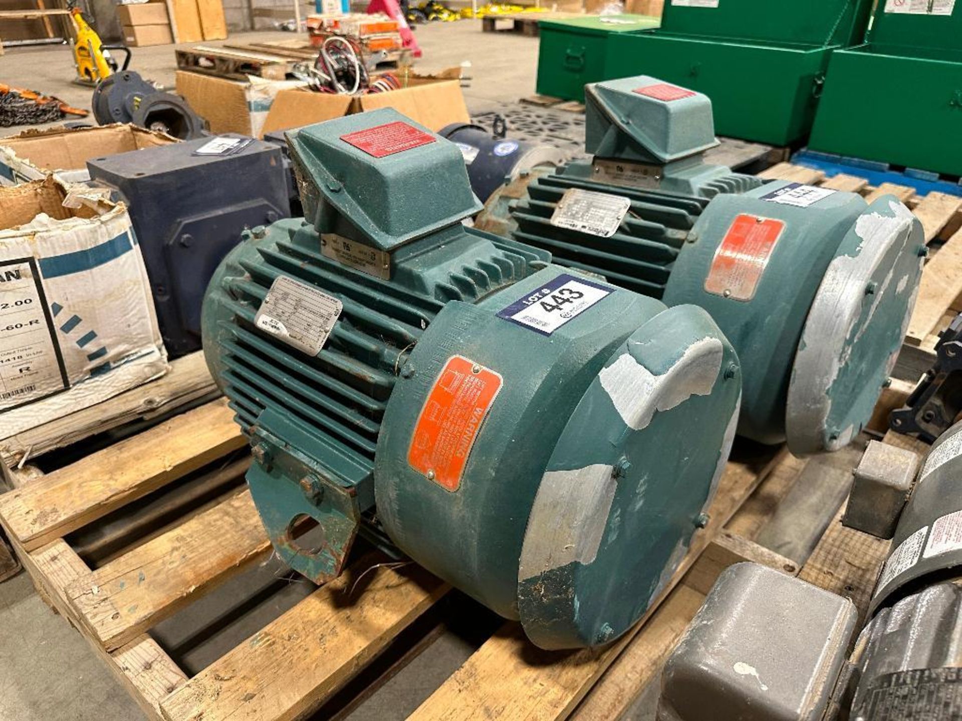 Reliance Electric 15HP Electric Motor, 575V, 3PH, 60Hz - Image 3 of 5