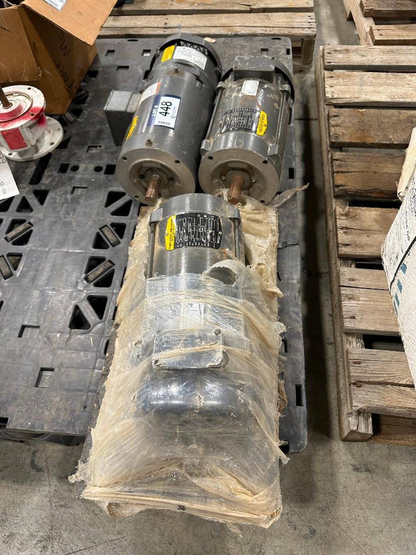 Lot of (3) Baldor 1.5HP Electric Motors - Image 2 of 7