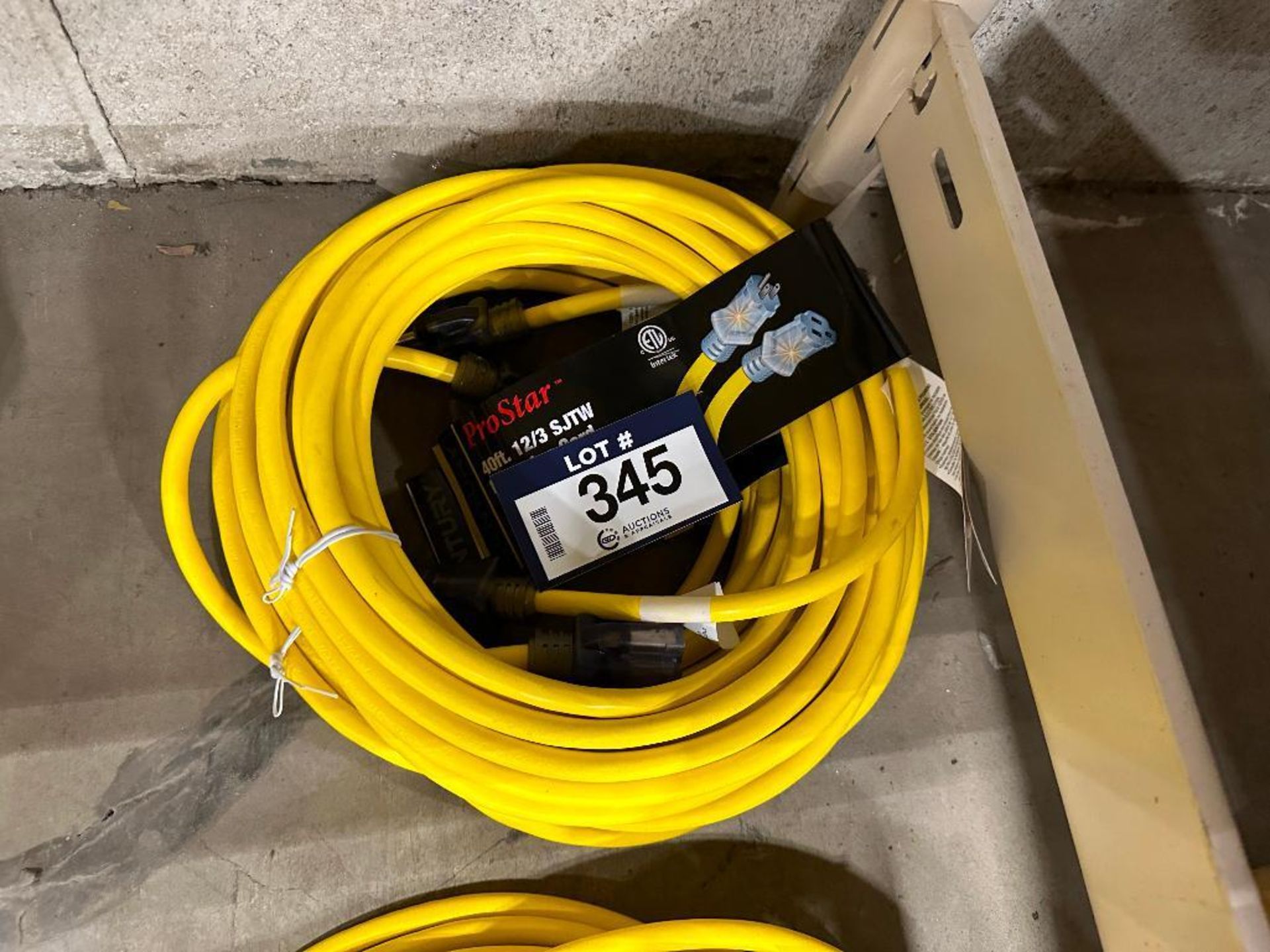 Lot of (2) Century ProStar 40' Extension Cords - Image 2 of 2