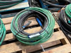 Lot of (2) Asst. TIG Welding Cables, etc.