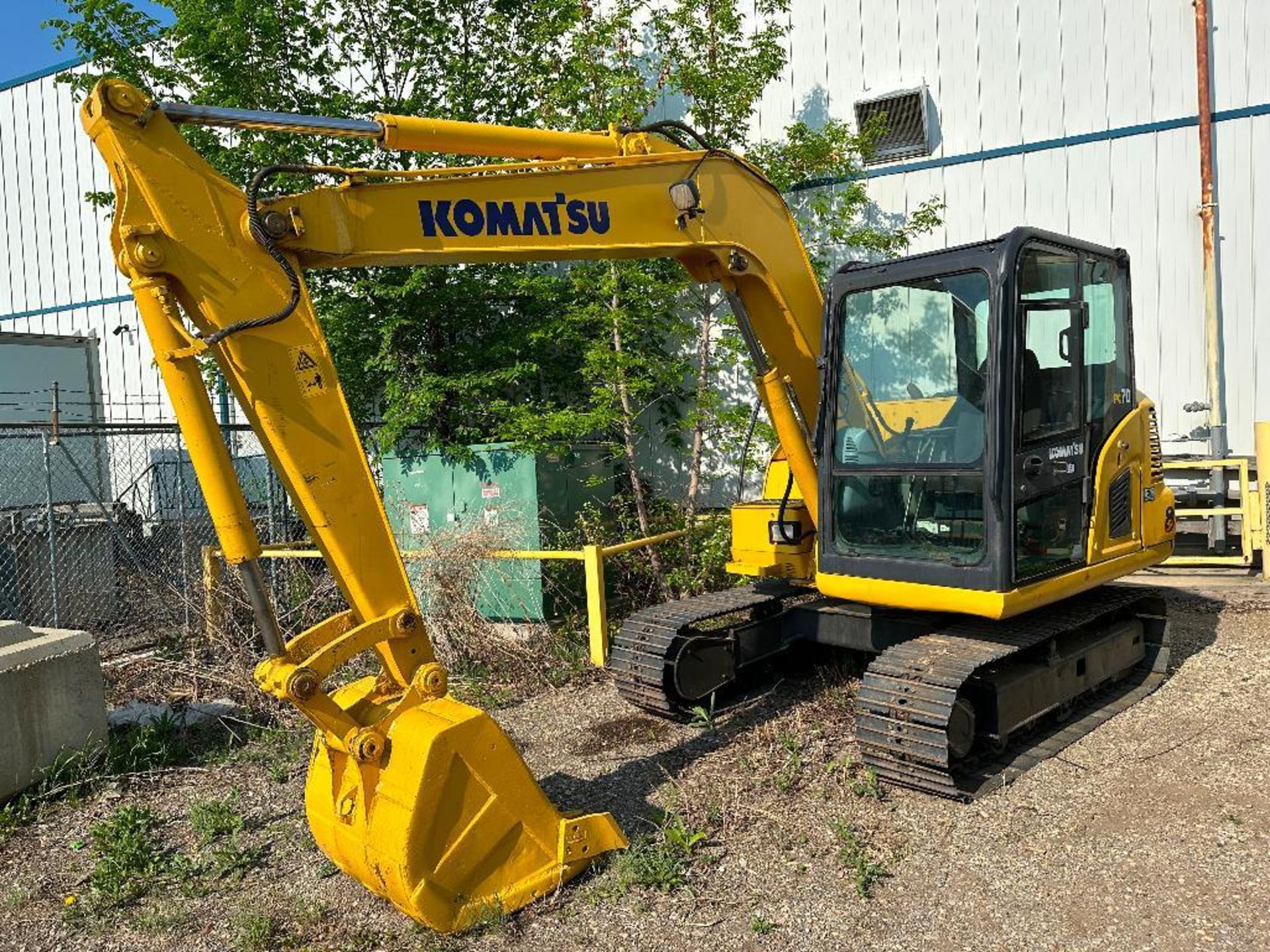 2012 Komatsu PC70-8 Compact Hydraulic Excavator w/ 32“ Dig Bucket, 3,820hrs Showing, VIN: KMTPC238C3