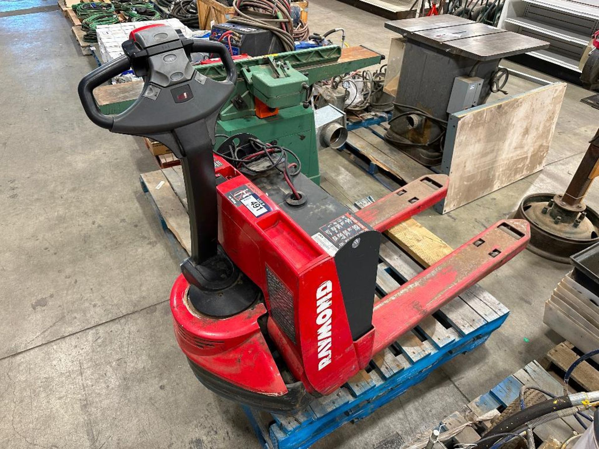 Raymond 102T-F45L 24V Pallet Jack w/ Built-In Charger