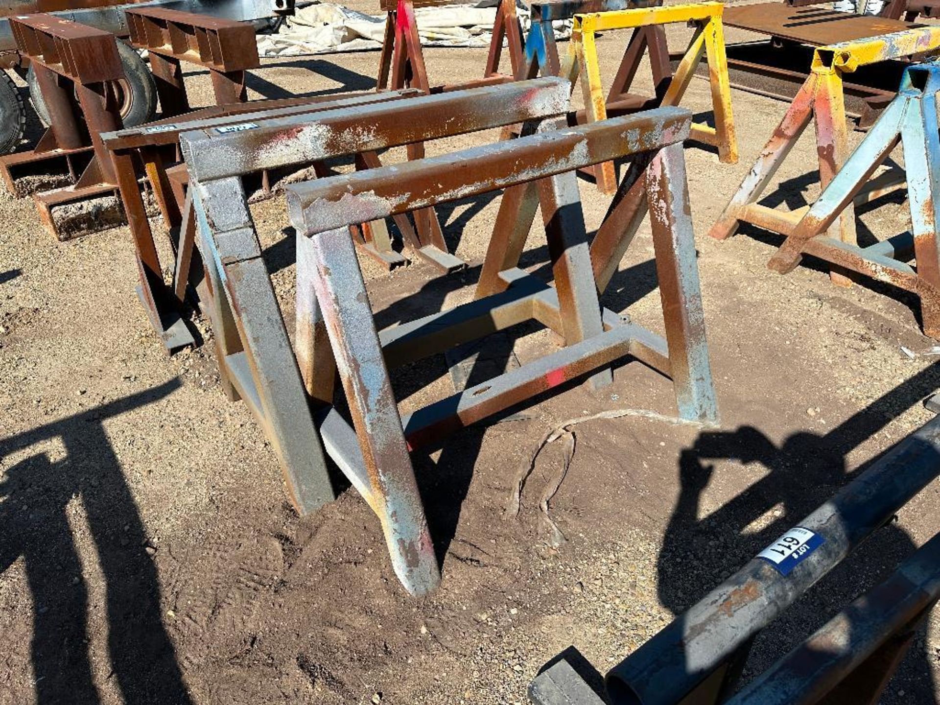 Lot of (2) 46” Pipe Stands - Image 2 of 3