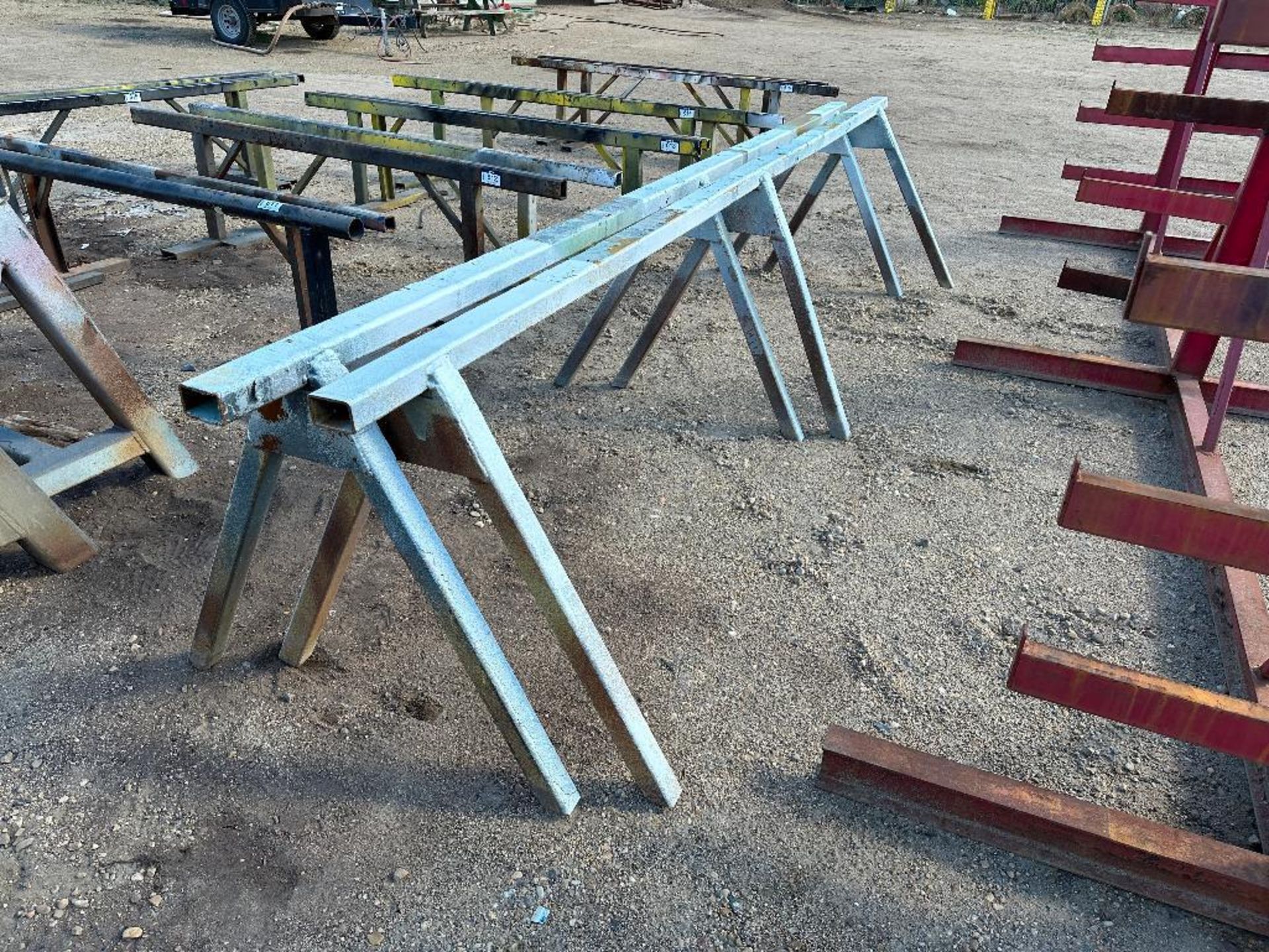 Lot of (2) 144” Pipe Stands - Image 2 of 4