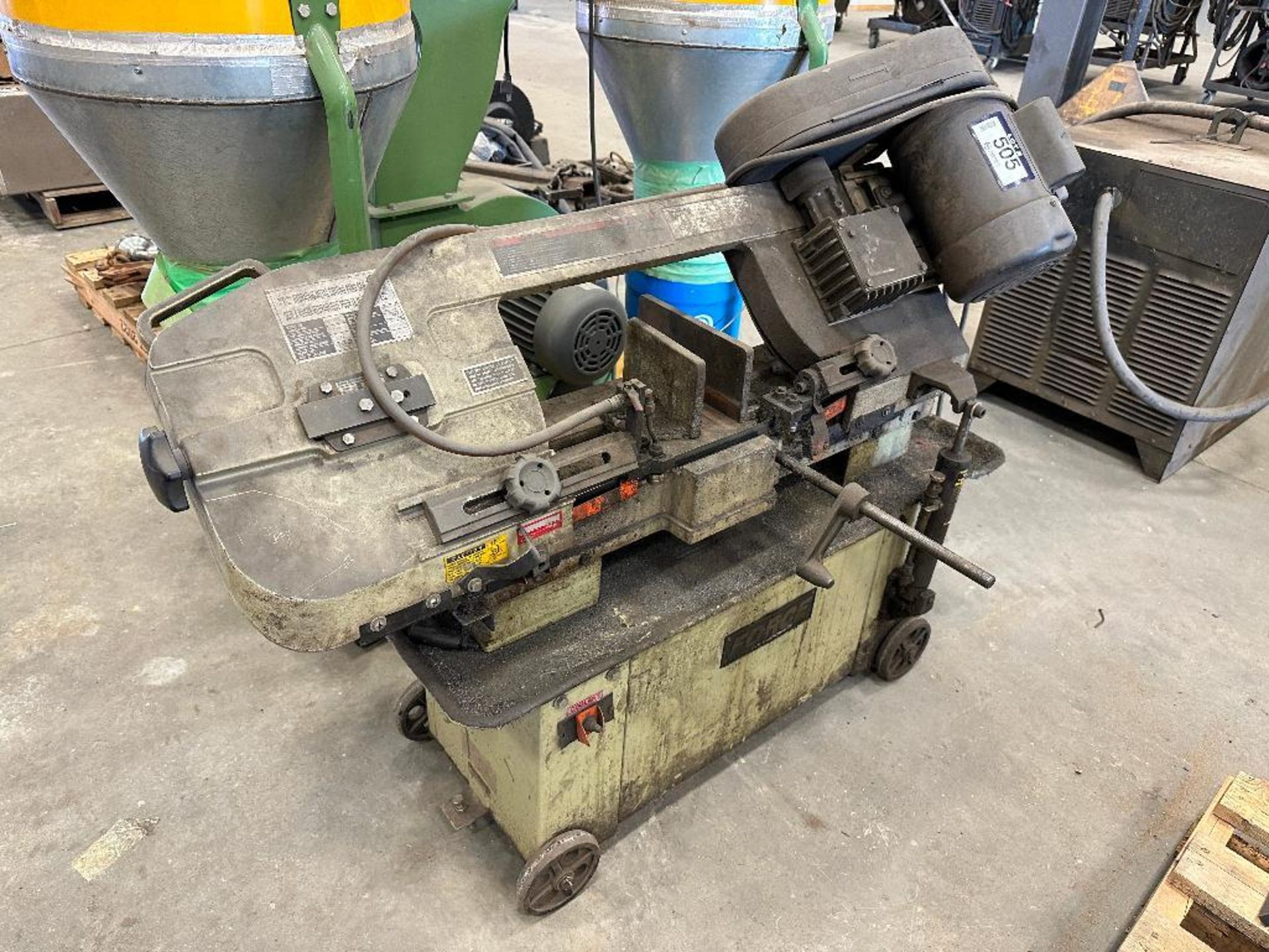 2008 FORCE 7"X12" Hydraulic Metal Cutting Band Saw UE-712 - Image 2 of 4