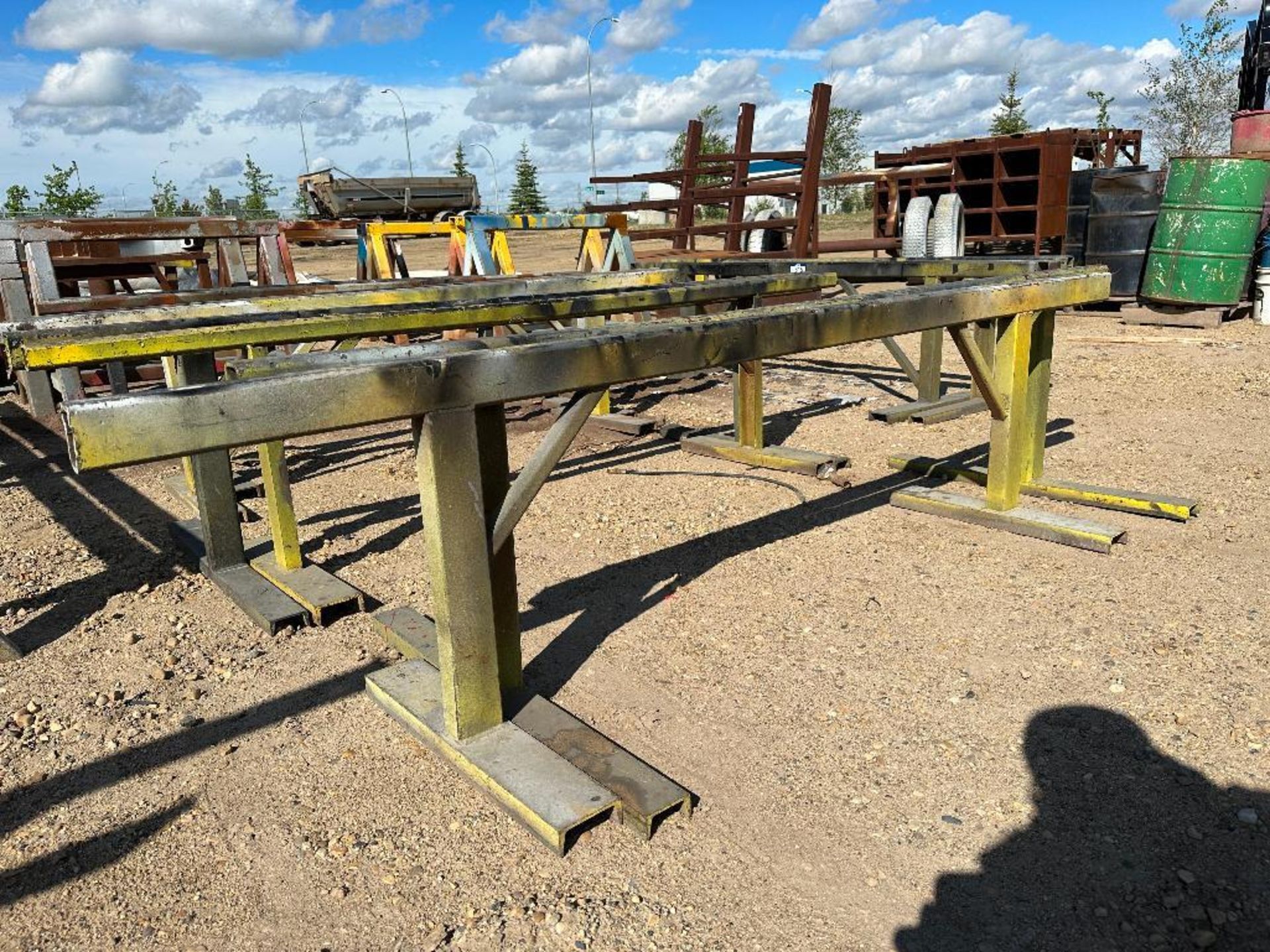 Lot of (2) 96” Pipe Stands - Image 3 of 3