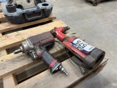 Lot of (1) Mac Tools 1/2" Pneumatic Impact and (1) Chicago Pneumatic Riveter CP883