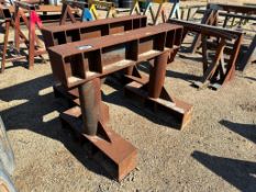 Lot of (2) Asst. 48” Pipe Stands