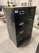 Lot of (2) Asst. 4-Drawer Vertical Filing Cabinets