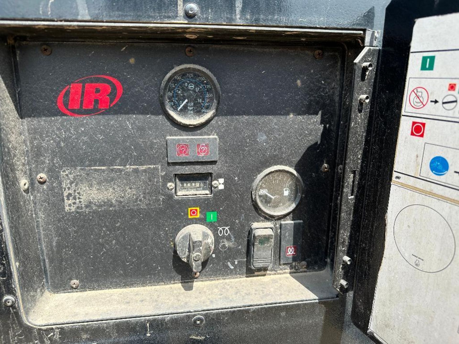2007 Ingersoll Rand XP375WIR Compressor, 5,968hrs Showing - Image 7 of 12