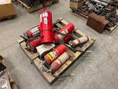 Pallet of (8) Asst. Fire Extinguishers