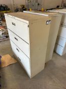 Lot of (2) 4-Drawer Lateral Filing Cabinets