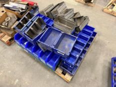 Pallet of Asst. Plastic Parts Bins