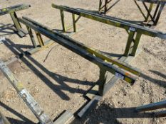 Lot of (2) 96” Pipe Stands