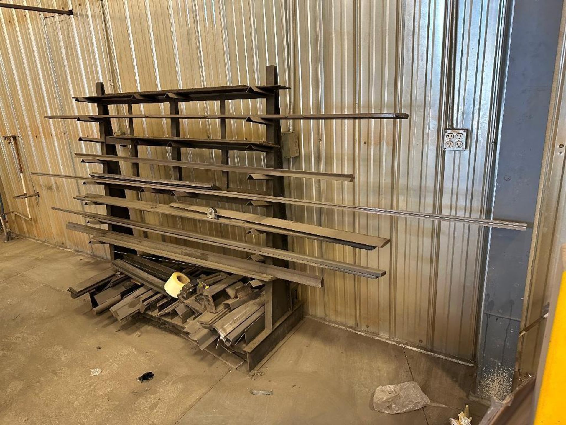 Lot of Asst. Brake Dies w/ Cantilever Rack