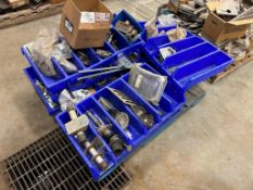 Pallet of Asst. Truck Parts including Handles, Locks, Chain, Drawer Slides, Hinges, etc.