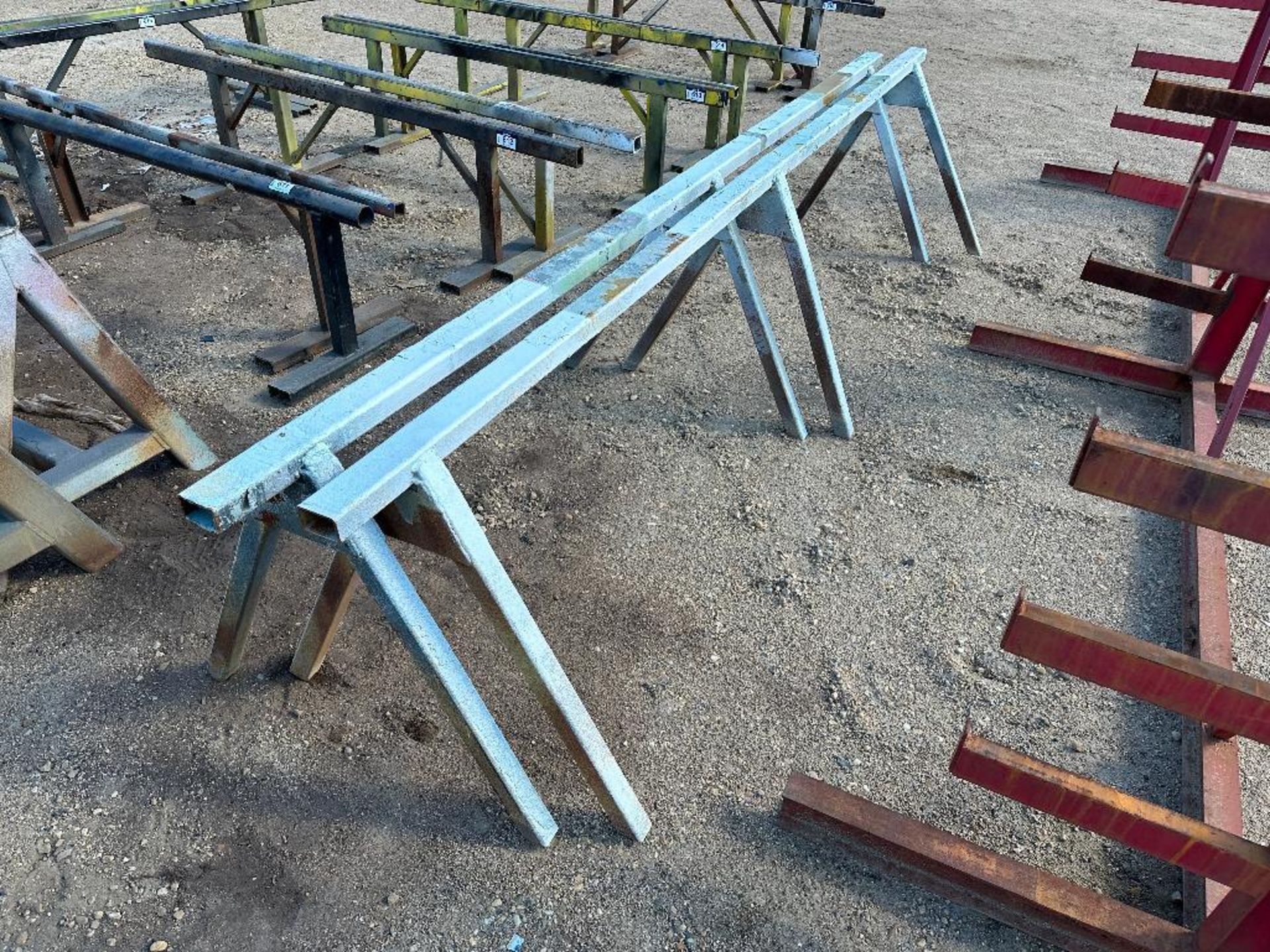 Lot of (2) 144” Pipe Stands