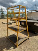 37” X 72” X 40” Mobile Steel Shelf