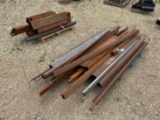 Lot of (2) Pallets of Asst. Steel including Angle Iron, Pipe, Bar Stock, Square Tubing, etc.