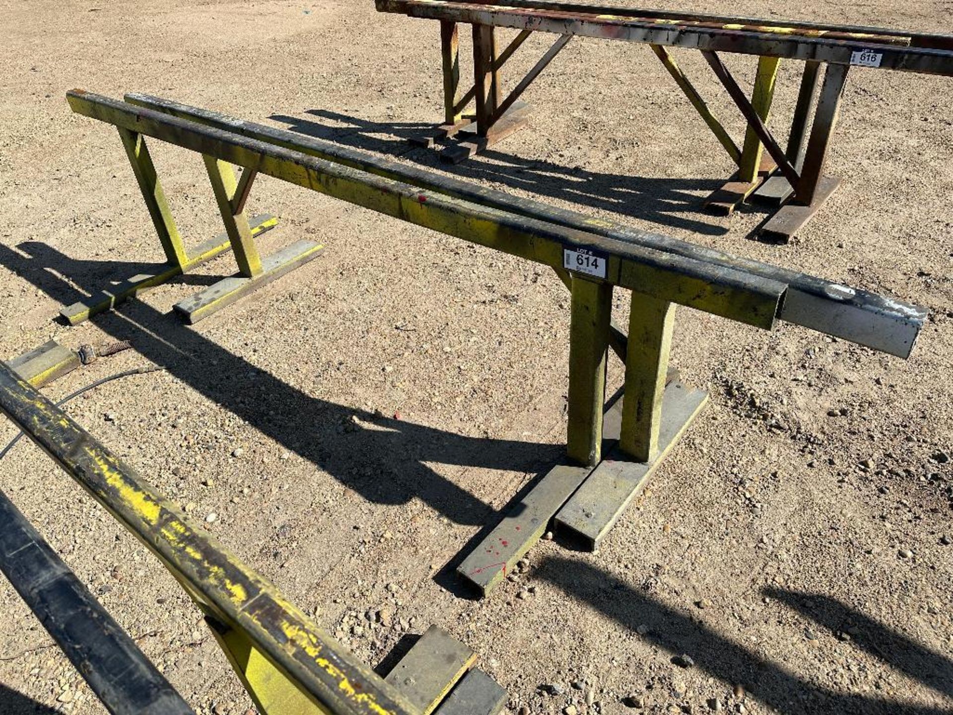 Lot of (2) 96” Pipe Stands - Image 2 of 3