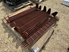 Pallet of (9) 48” X 5” Pieces of Grating