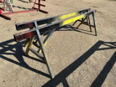 Lot of (2) 120” Pipe Stands