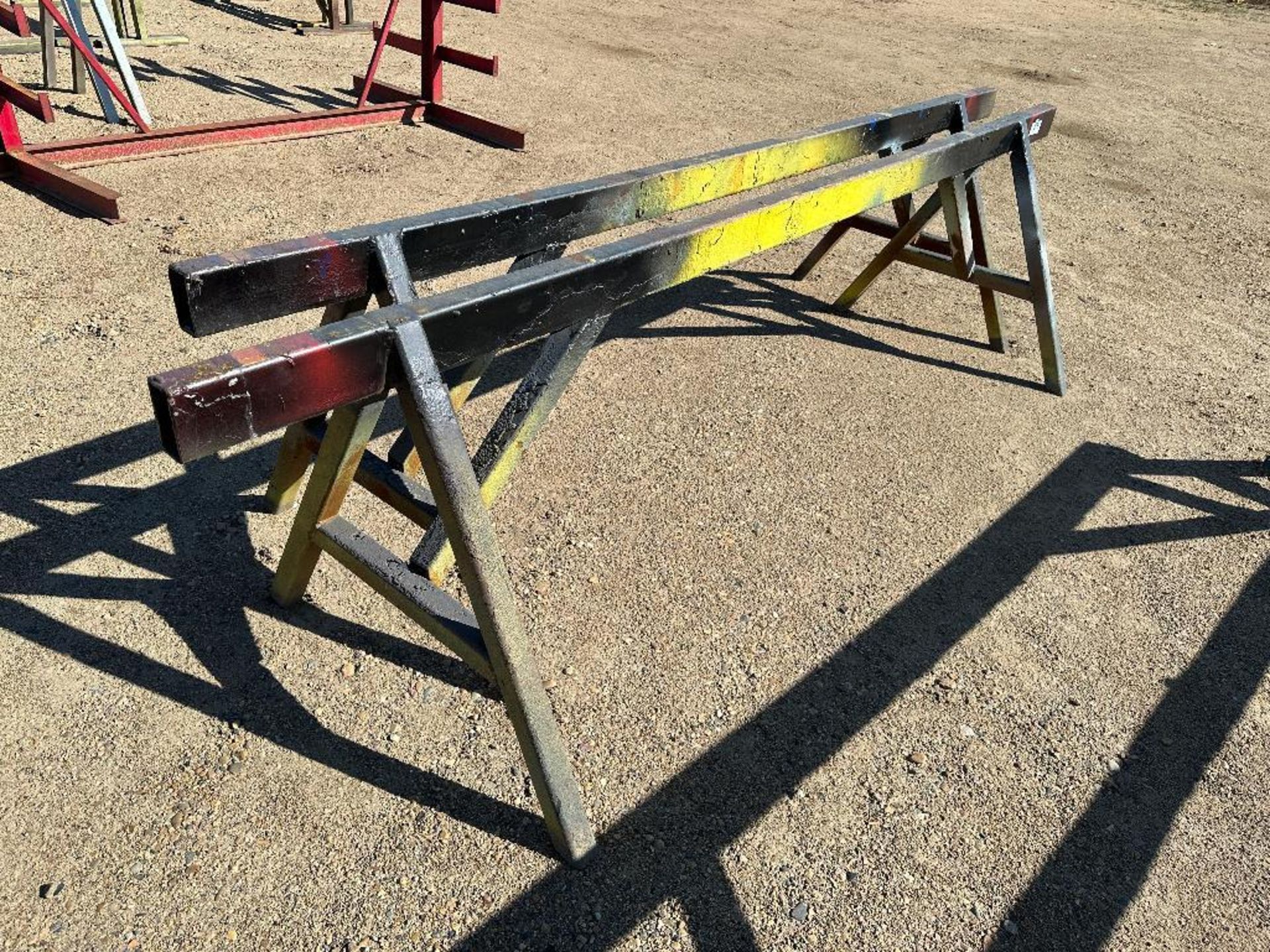 Lot of (2) 120” Pipe Stands