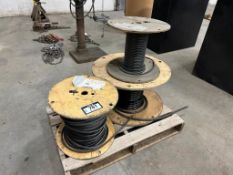Pallet of (3) Spools of Asst. Wire