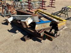 Lot of (8) Asst. I-Beam Stands, etc.