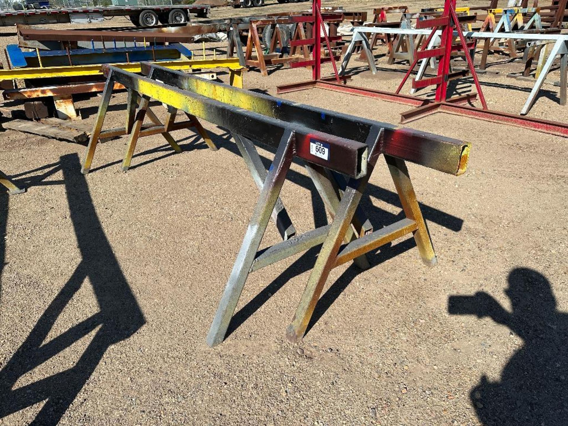 Lot of (2) 120” Pipe Stands - Image 2 of 2