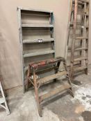 Lot of (2) Asst. Double Sided Ladders