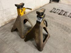 Lot of (2) 12-Ton Jack Stands