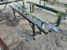 Lot of (2) 96” Pipe Stands